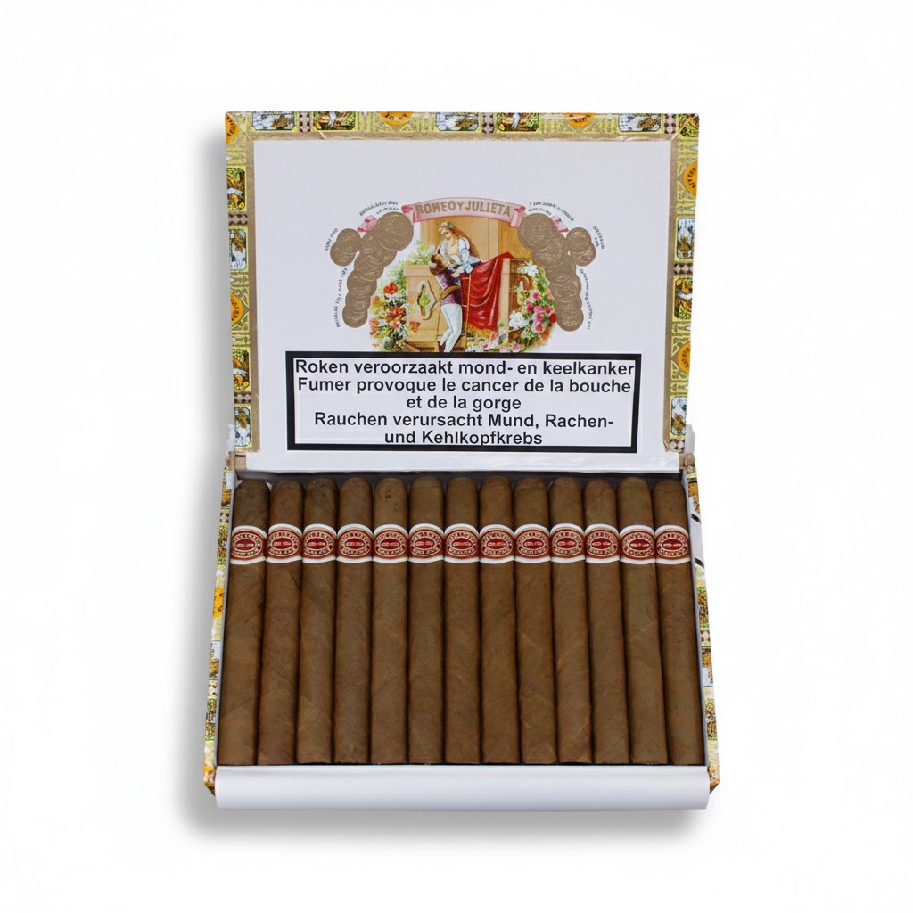 Romeo y Julieta Belvederes - Box Of 25 Cigars