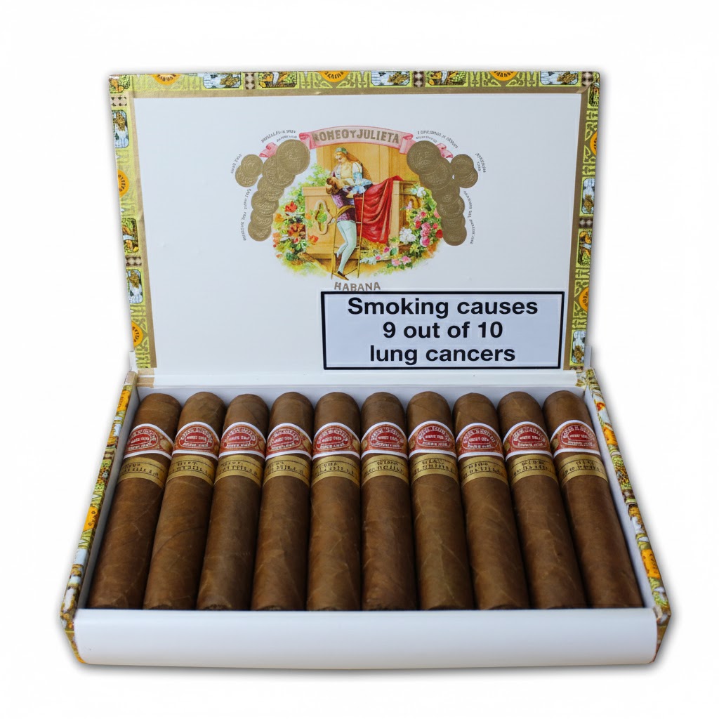 Romeo y Julieta Wide Churchills - Box Of 10 Cigars
