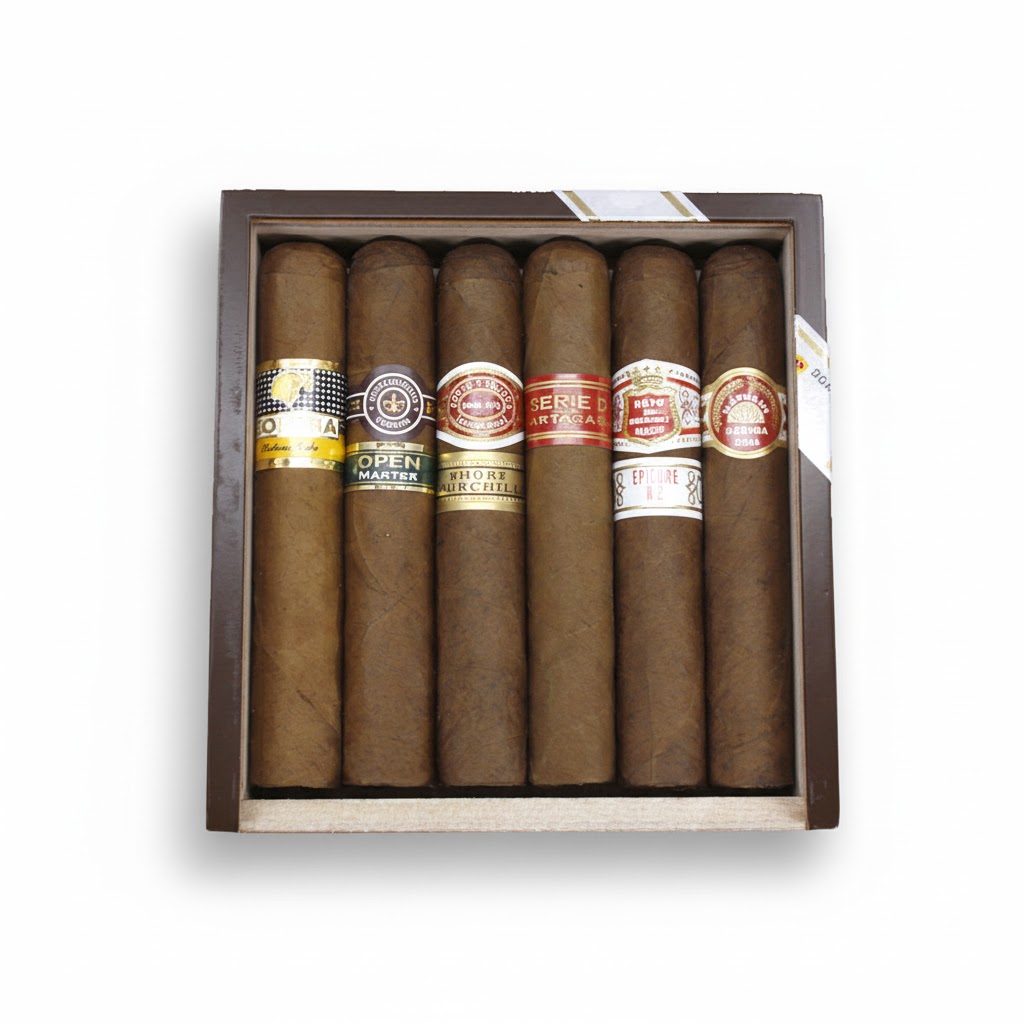 Combinaciones Seleccion Robustos Assortment - Box Of 6 Cigars
