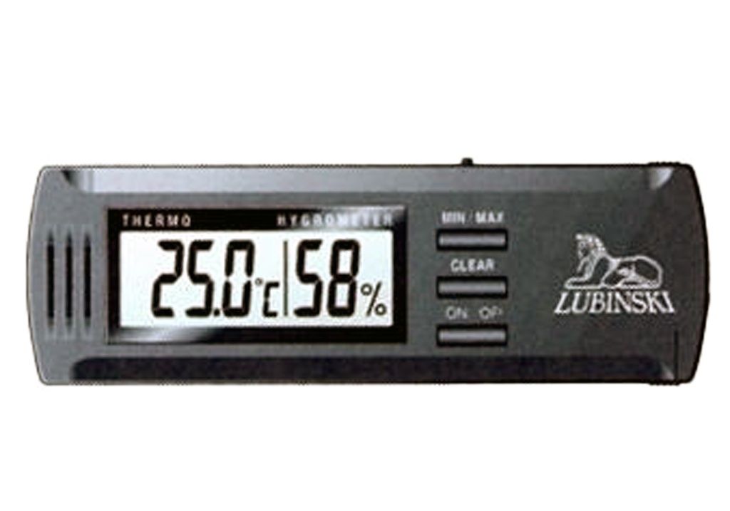 Hygrometer - Lubinski Digital Extra Narrow Qh3