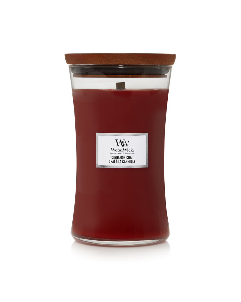 Candle - Woodwick Cinnamon Chai - Large