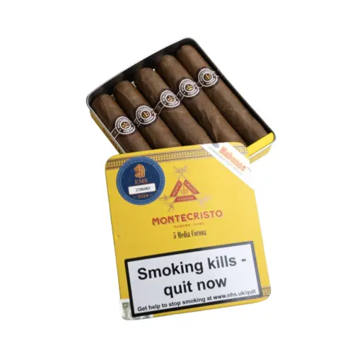 [10013] Montecristo Media Coronas - Tin Of 5 Cigars