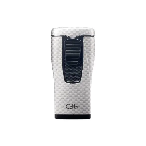 [12101] Lighter - Colibri Monaco Carbon Silver