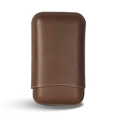 [12563] Cigar Case - Recife Chesterfield Culture Totally Nuts - 3 Cigars