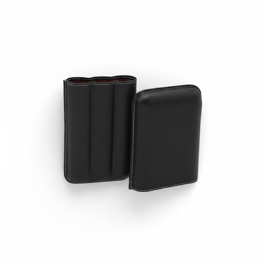 [12564] Cigar Case - Recife Chesterfield Culture Black Dahlia - 3 Cigars