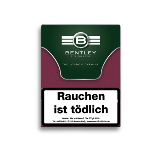 [12779] Pipe Tobacco - Bentley The London Carmine - Box Of 50g