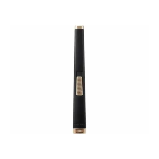 [13421] Lighter - Colibri Aura Flat Flame Black + Rose Gold