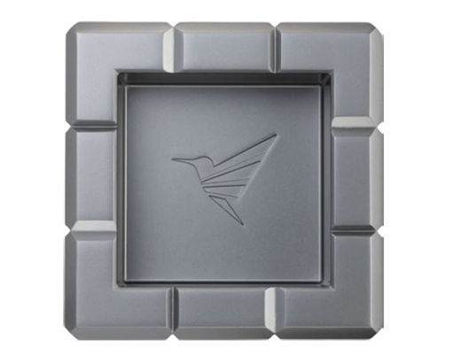 [17909] Ashtray - Colibri Heritage Cube Charcoal