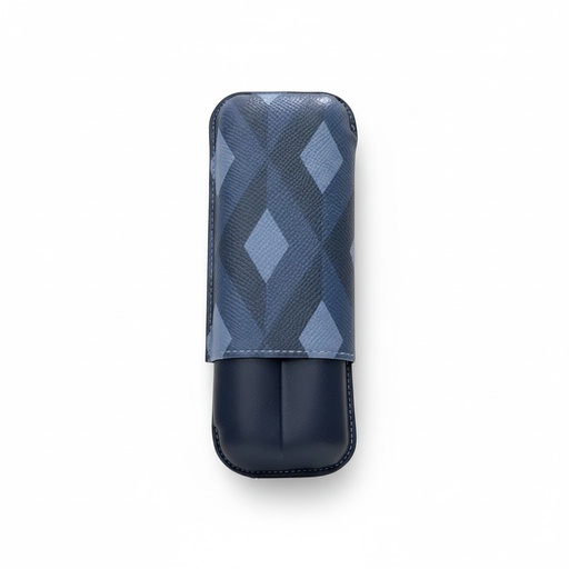[17942] Cigar Case - Recife Urban Night Space Blue - 2 Cigars