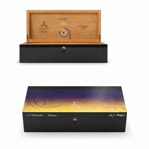 [18676] Montecristo L'Esprit La Nuit Humidor - Humidor Of 50 Cigars