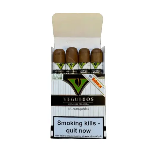 [18677] Vegueros Centrogordos - Pack Of 4 Cigars