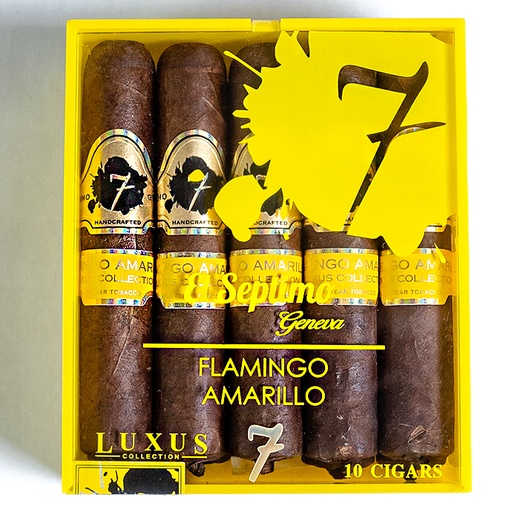 [21397] El Septimo Flamingo Amarilo - Box Of 10 Cigars