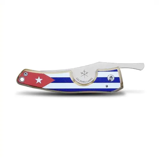 [51393] Cigar Cutter - Les Fines Lames Cigar Knive Le Petit Flag Cuba Light