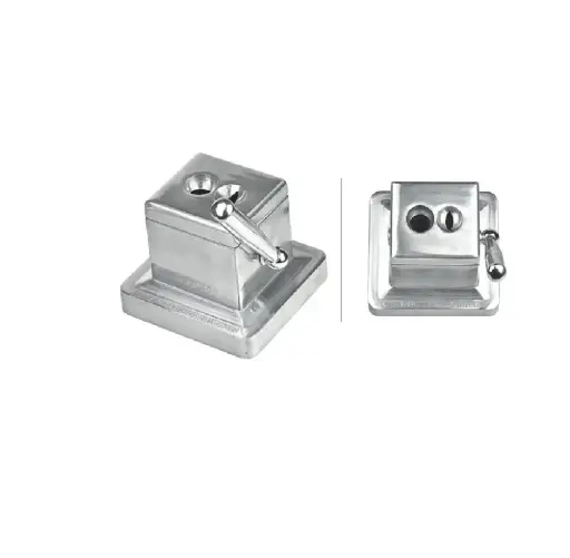 [52291] Cigar Cutter - Lubinski S - V Table Cutter Chrome Matt