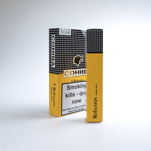 [8078] Cohiba Robustos - Pack Of 3 Cigars