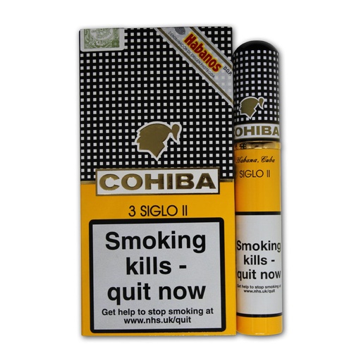 [8099] Cohiba Siglo II A.T. - Pack of 3 Cigars