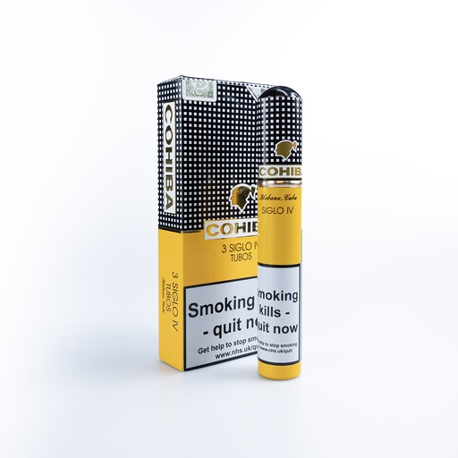 [8107] Cohiba Siglo IV A.T. - Pack of 3 Cigars