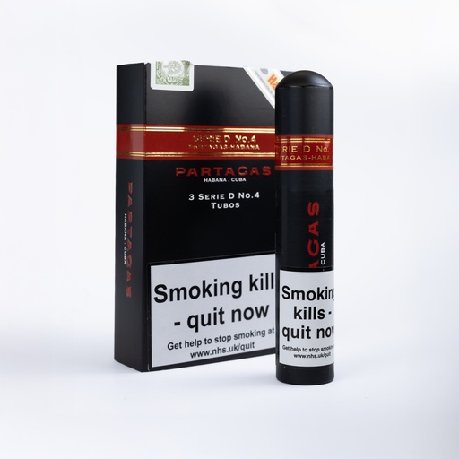 [8202] Partagas Serie D No. 4 A.T. - Pack of 3 Cigars