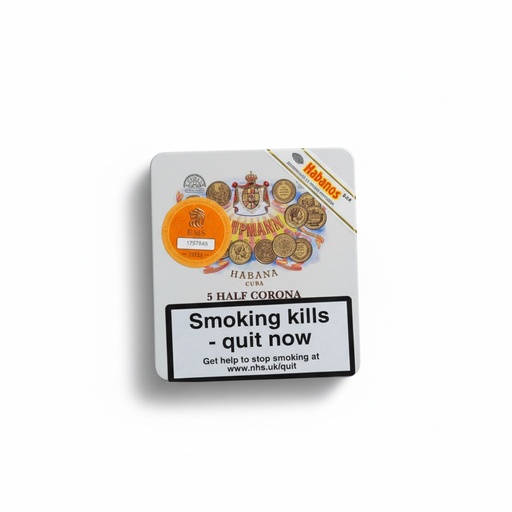 [8300] H. Upmann Half Corona - Tin Of 5 Cigars