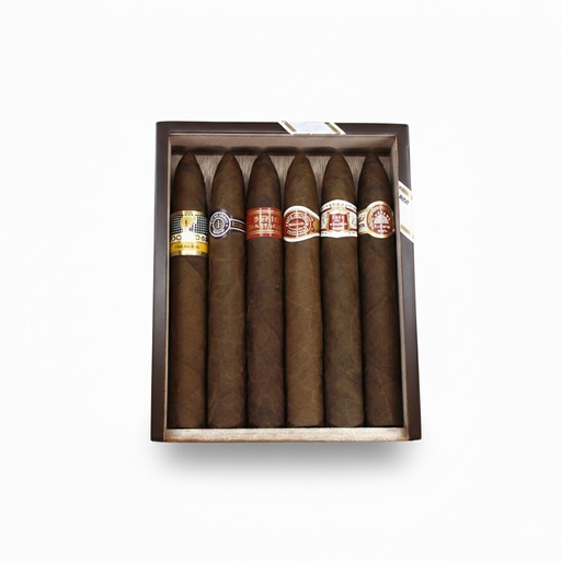 [8801] Combinaciones Selección Pyramides Assortment - Box Of 6 Cigars