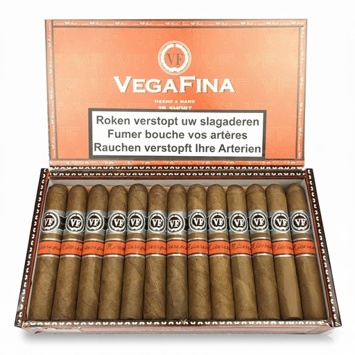 [9051] Vegafina Nicaragua Short - Box Of 25 Cigars