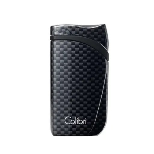 [9254] Lighter - Colibri Falcon Carbon Black