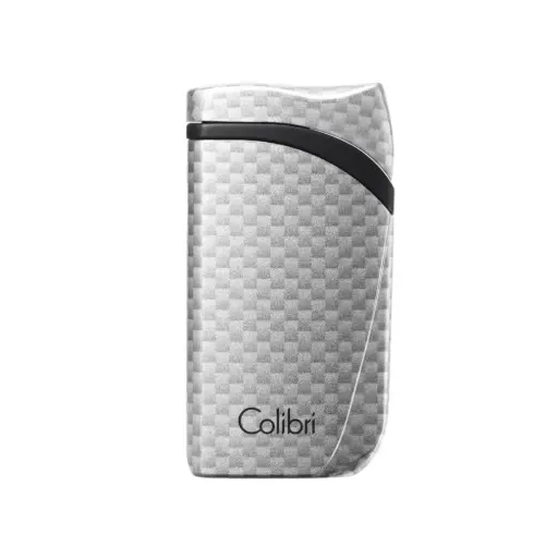[9255] Lighter - Colibri Falcon Carbon Silver