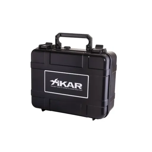 [9347] Humidor - Xikar Travel Waterproof Case Black - 30-50 Cigars