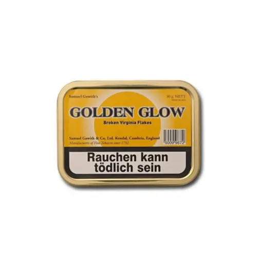 [9476] Pipe Tobacco - Samuel Gawith Golden Glow Broken Flake - Tin Of 50g